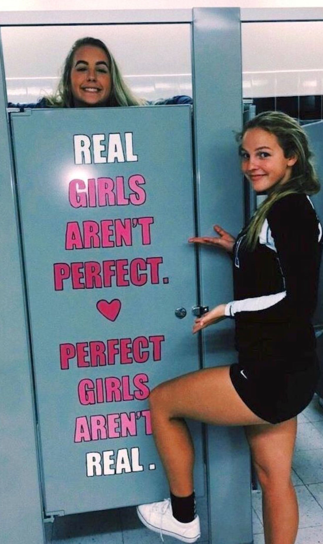 Real girls aren’t perfect.