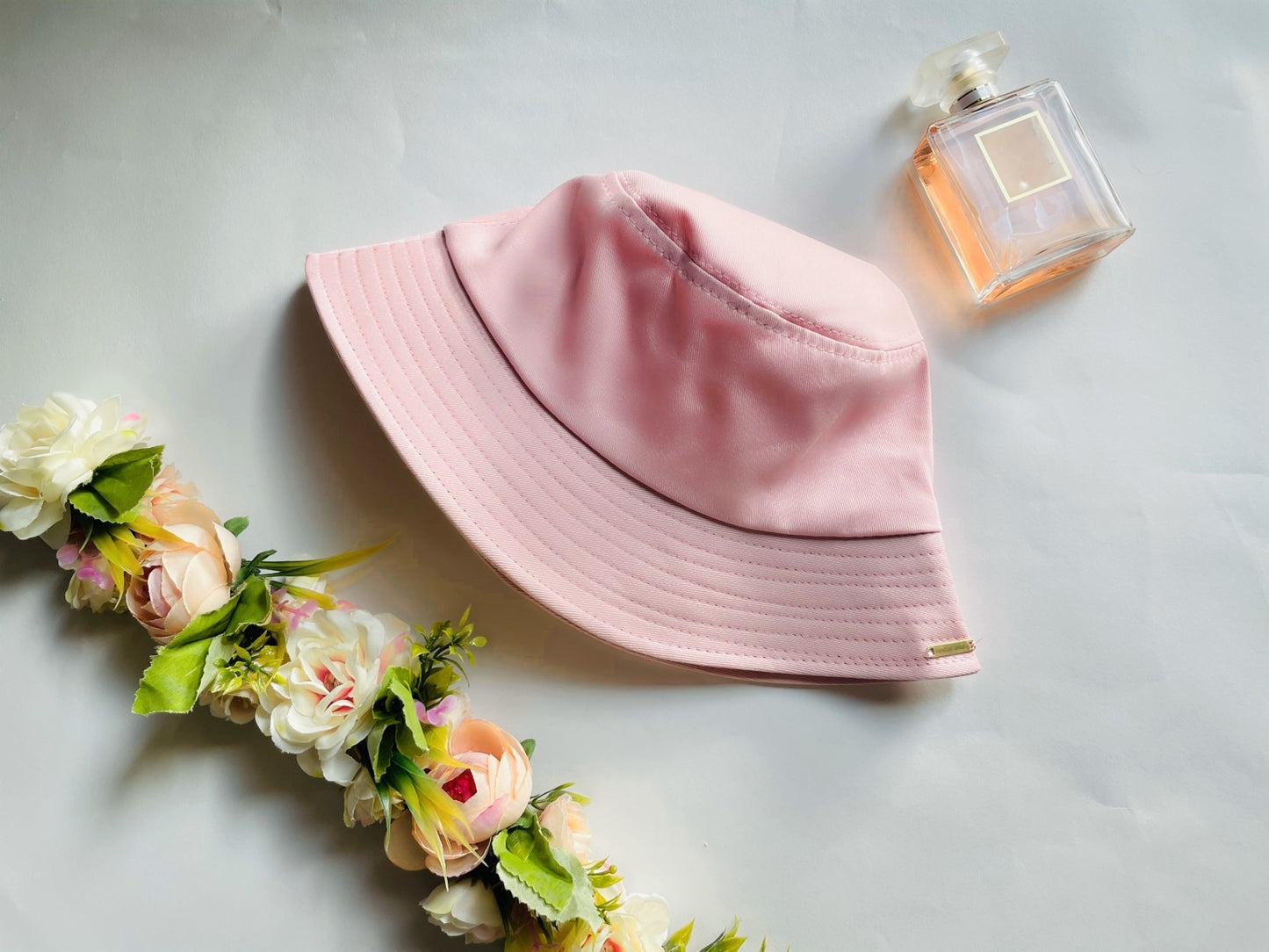 Rose Pink  Bucket Hat