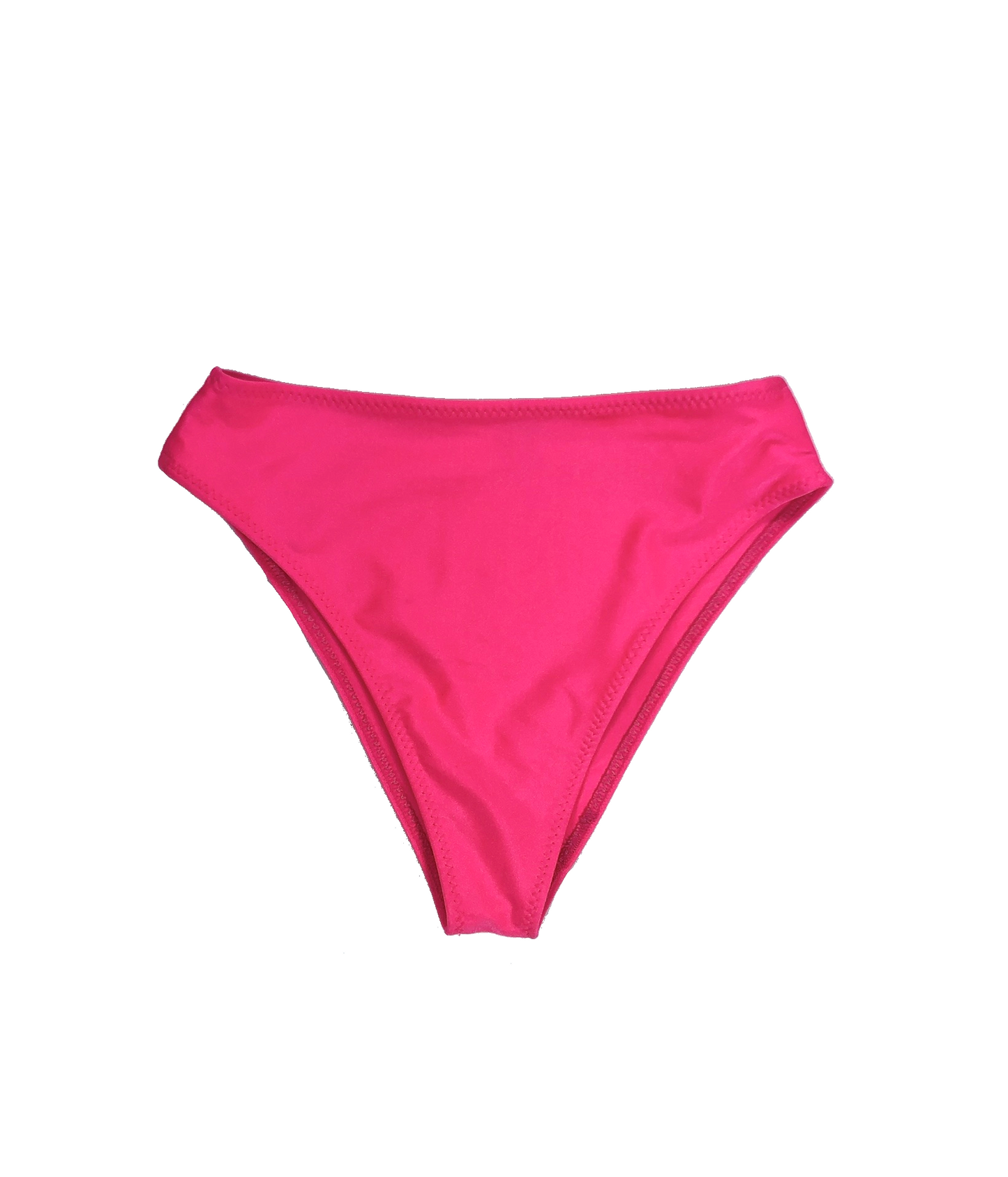 wendolin-designs - Wendolin Designs - Bikini bottom - High-Waist Full Coverage Bikini Bottom Color Neon Pink