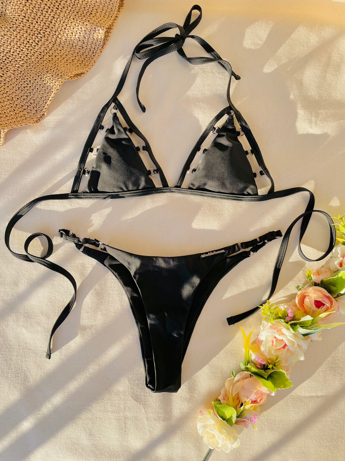 Mia Black Color Bikini Set